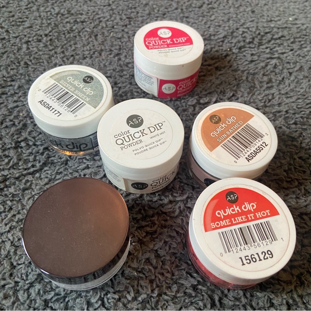 Quick dip nail dip